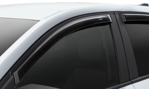 Ventvisor Deflector; Smoke; Outside Mount; 4&nbsp;pc.