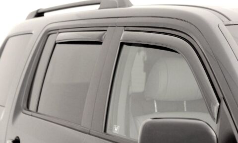Ventvisor Deflector; Smoke; In-Channel; 4&nbsp;pc.