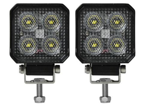LED SQUARE FLOOD DUAL LAMP KIT 3,600 LUMENS 2.75