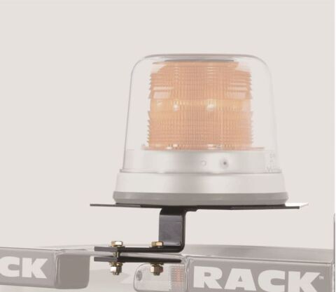 Utility Light Bracket; Universal; Black; 10.5 In. Base, Center&nbsp;Mount