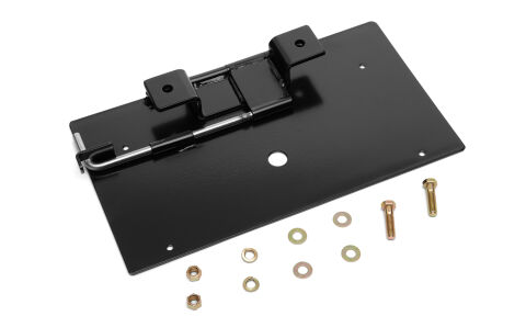 Utility Light Bracket; Universal; 10.5 In. Base, Drivers&nbsp;Side