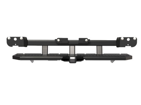 Receiver Hitch with Integrated Step, Class III, 2