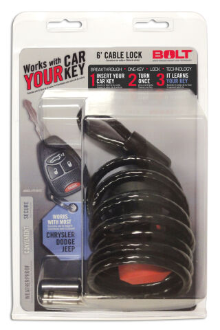 6FT. CABLE LOCK CHRYSLER/DODGE/JEEP