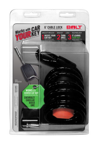 6FT. CABLE LOCK GM CENTER&nbsp;CUT