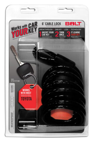 6FT. CABLE LOCK&nbsp;TOYOTA