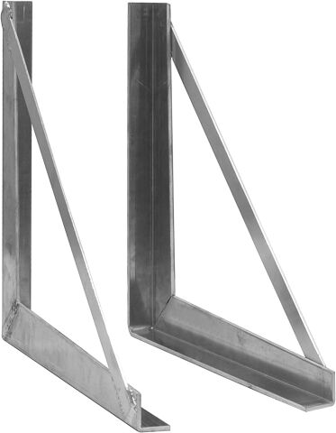 18x18 Inch Welded Aluminum Truck Tool Box Brackets