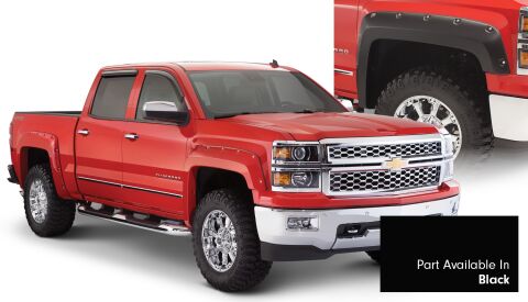 Fender Flares Pocket Style-Color Black Smooth Finish 4&nbsp;Pc