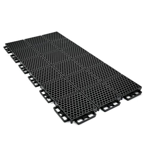 FLOORING, PROTECH, BLACK, 8 PIECE&nbsp;KIT