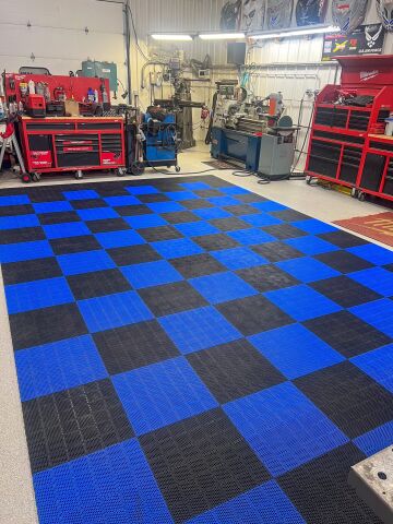 24 pc. ProTech Flooring&nbsp;Blue