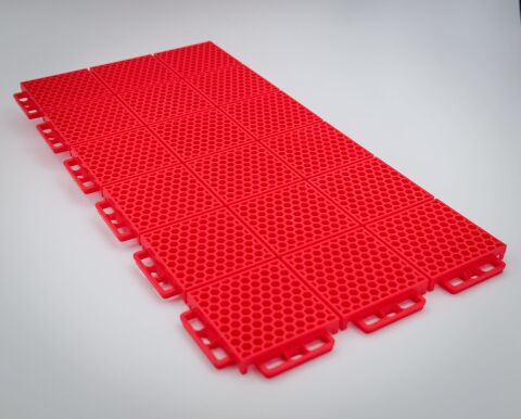 PROTECH FLOORING - RAW -&nbsp;RED