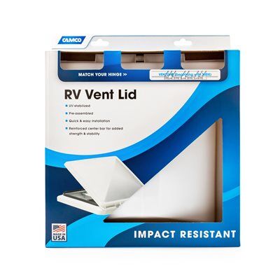 Polypropylene Vent Lid - Ventline '08 up,&nbsp;White