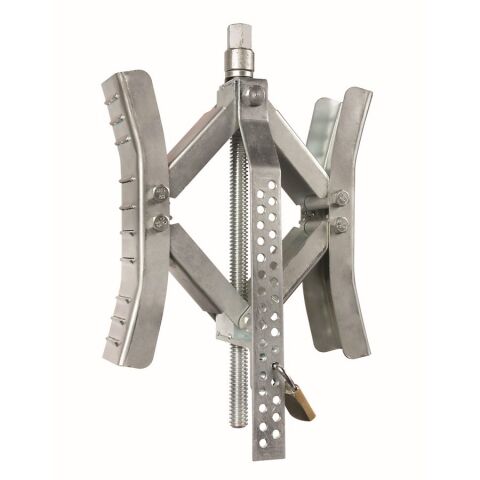 Wheel Stop w / Wrench and Lock -&nbsp;Metal