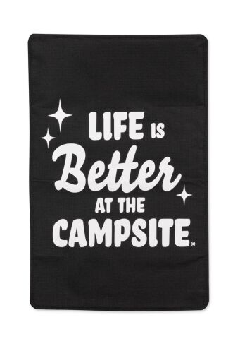 Life is Better at the Campsite RV Door Window Light Blocking&nbsp;Shade