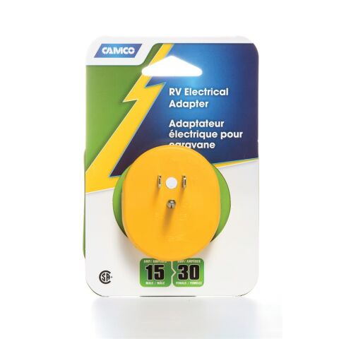 15AM / 30AF Power Grip Adapter - 125V / 1875W&nbsp;CSA