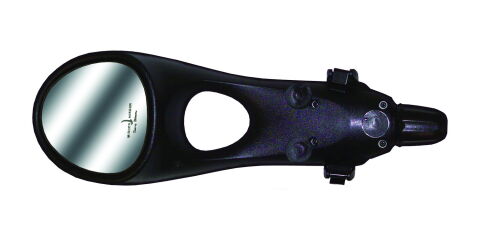 Towing mirror - Straps; feet; clamps; and a tightening knob ensure a secure&nbsp;fit