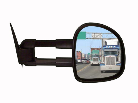 Towing Mirror - Kit contains 1 RH mirror, instructions, and hardware