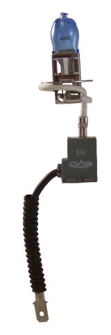 Alfas Max Intensity H3 bulbs HID like lights rated 4300K projecting 1400&nbsp;lm