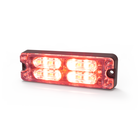 LED Surface Mount Warning Light - Red, 1.1