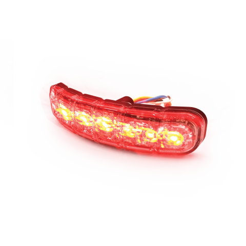 MegaFlex LED Exterior Warning Light, Dual-Color Flexible - Red /&nbsp;White