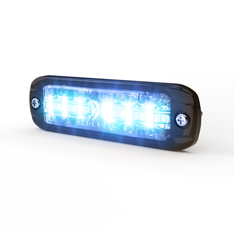 Surface Mount Mega Thin Series Directional LED, Blue/Amber