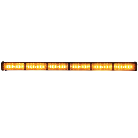 Mega Thin Stik Low-Profile Warning Light, Amber&nbsp;35.1'L