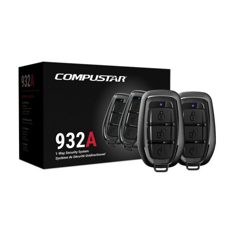 Compustar 1-Way 3-Button OEM Style Alarm (No Siren Included)