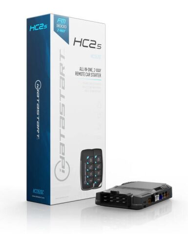 iDataStart HC2.5 2-Way 5-Button Universal Remote Start Kit (w/ 2-Way Companion Remote)