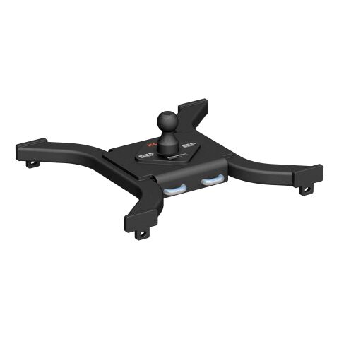 Spyder 5th Wheel Rail Gooseneck Hitch with 2-5/16
