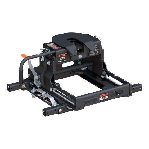 E16 5th Wheel Hitch w/ S20 Slider & Puck System Adapter, Select Chevy, Ford,&nbsp;GMC