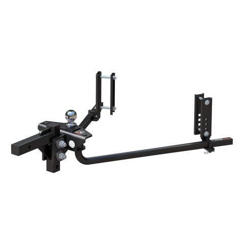 TruTrack 2P Round Bar Weight Distribution Hitch with 2x Sway Control,&nbsp;8-10K
