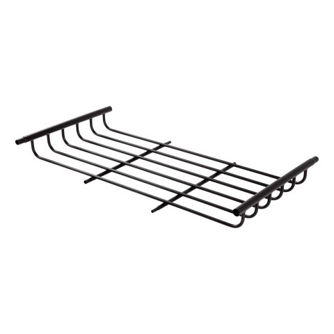 6 sq. ft. Black Steel Roof Rack Cargo Carrier Extension