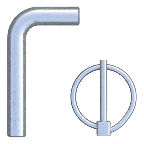 Replacement Gooseneck Safety Chain Anchor Pins (Fits&nbsp;60617)