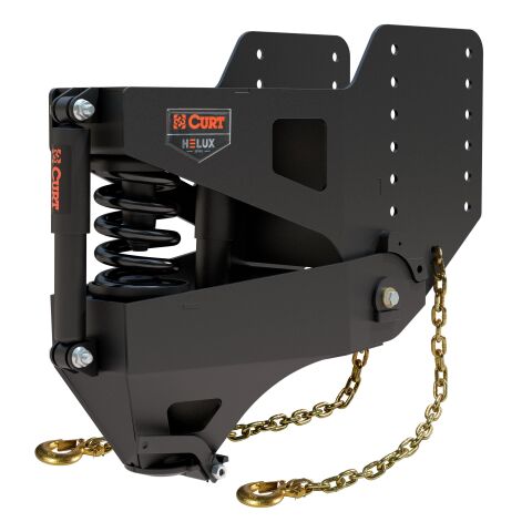 Helux Coil-Spring Gooseneck Pin Box, 2,700 lbs. Pin Weight, 20,000 lbs. Capacity