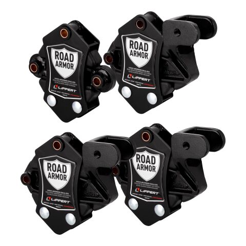 Road Armor Shock-Absorbing Trailer Equalizer Short Triple Axle, 3,500-8,000-lb.
