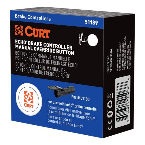 Echo Brake Controller Manual Override&nbsp;Button