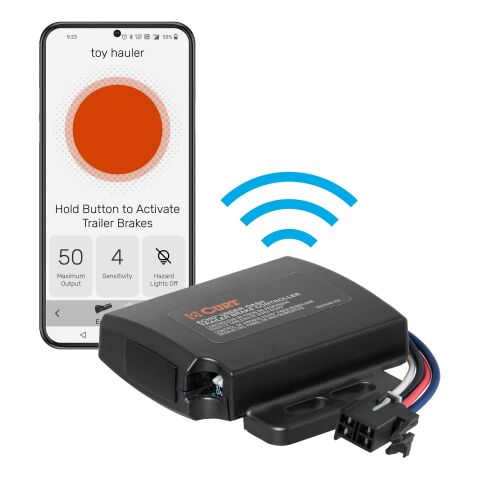 Echo Under-Dash Trailer Brake Controller, Bluetooth® Smartphone Connection