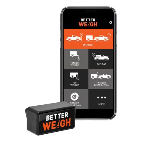 BetterWeigh Mobile Towing Scale with TowSenseTechnology (OBD-II)
