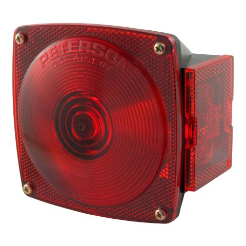 Combination Passenger-Side Trailer Light without License Plate Illumination