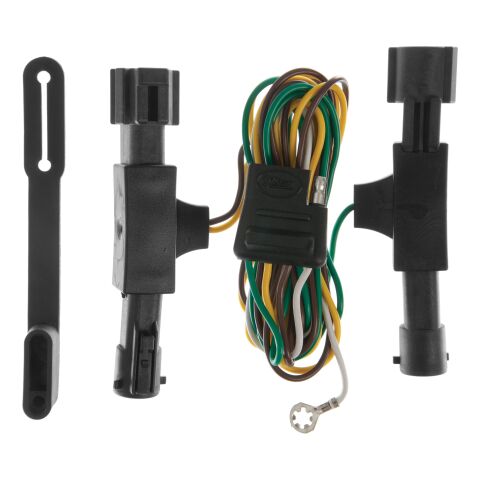Custom Wiring Harness, 4-Way Flat Output, Select Ford&nbsp;Bronco