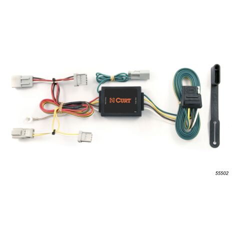 Custom Wiring Harness, 4-Way Flat Output, Select Honda Accord, Acura&nbsp;TSX