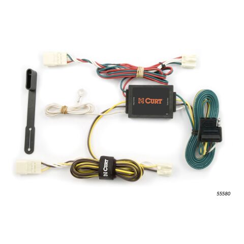 Custom Wiring Harness, 4-Way Flat Output, Select Toyota&nbsp;Sienna