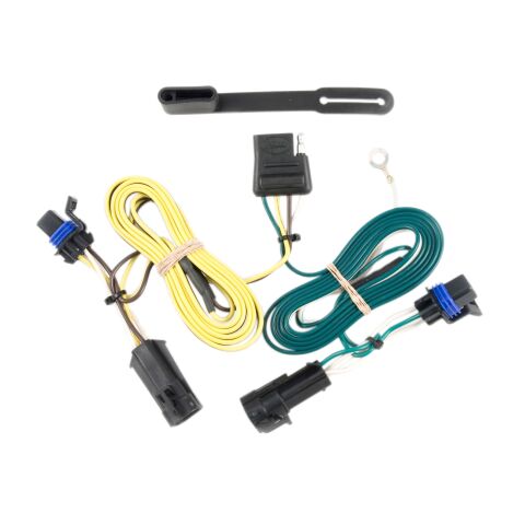 Custom Wiring Harness, 4-Way Flat Output, Select Chevrolet Malibu, Pontiac&nbsp;G6