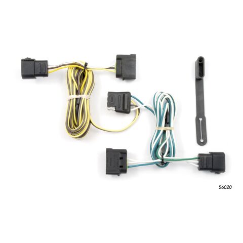 Custom Wiring, 4-Way Flat Output, Select Ford E-150, E-250, E-350 Super&nbsp;Duty