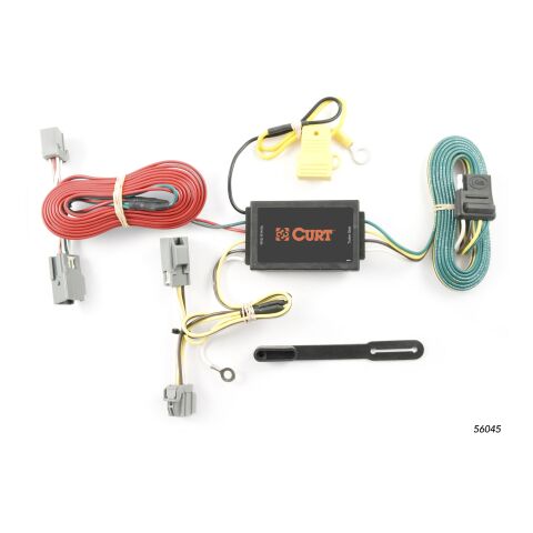 Custom Wiring Harness, 4-Way Flat Output, Select Volvo&nbsp;XC90