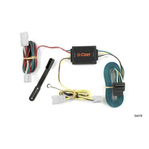 Custom Wiring Harness, 4-Way Flat Output, Select Hyundai Santa Fe, Kia&nbsp;Forte