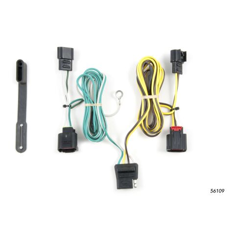 Custom Wiring Harness, 4-Way Flat, Select Dodge Journey without LED&nbsp;Lights