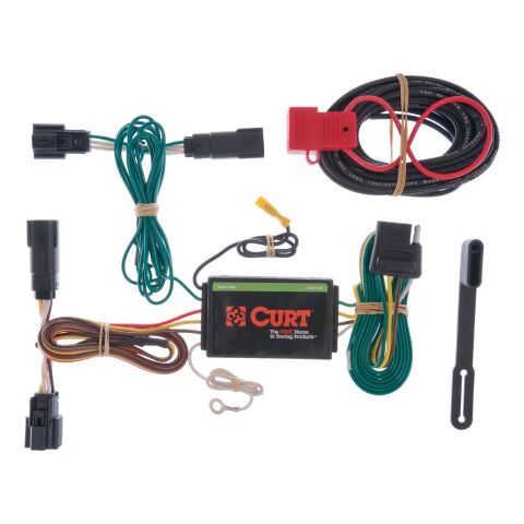 Custom Wiring Harness, 4-Way Flat Output, Select Ford&nbsp;Edge