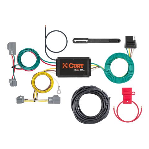 Custom Wiring Harness, 4-Way Flat Output, Select Ford Focus&nbsp;Sedan