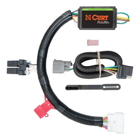 Custom Wiring Connector, 4-Way Flat Output, Select Honda&nbsp;Pilot