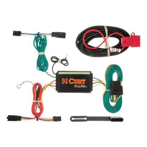 Custom Wiring Harness, 4-Way Flat Output, Select Chevrolet&nbsp;Malibu